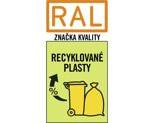 Znacka kvality RAL pre recyklované plasty