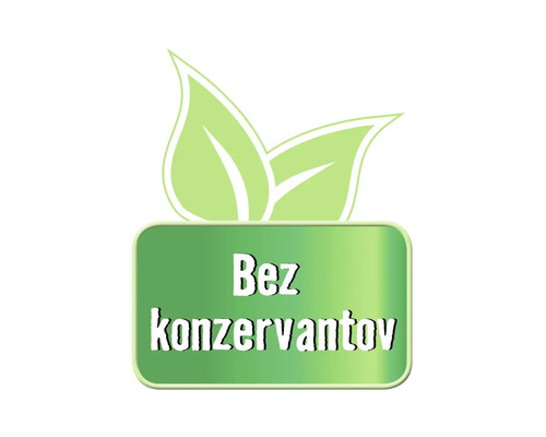 Symbol: Bez konzervantov