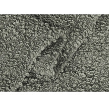 Sivá, mäkká tkanina so slučkovou štruktúrou