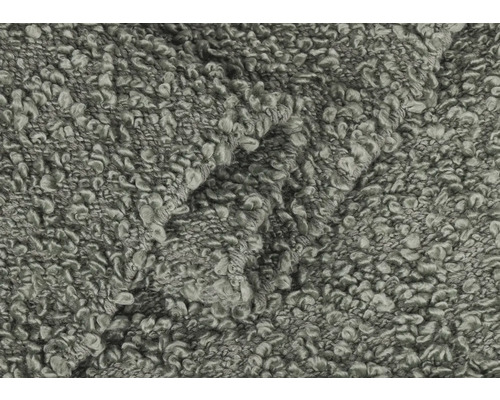 Sivá, mäkká tkanina so slučkovou štruktúrou