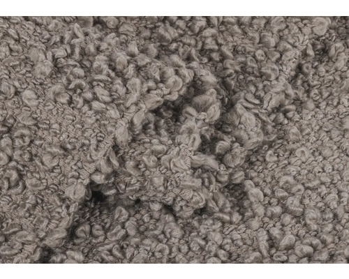 Detailný záber na látku teddy plyšu