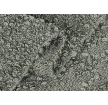 Detail šedého slučkového koberca s textúrou