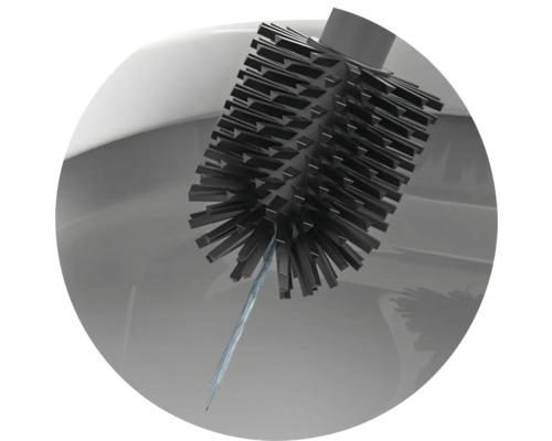 Toaletná kefa v kúpeľni