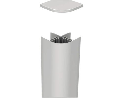 Rohový profil s krytom pre interiérové úpravy