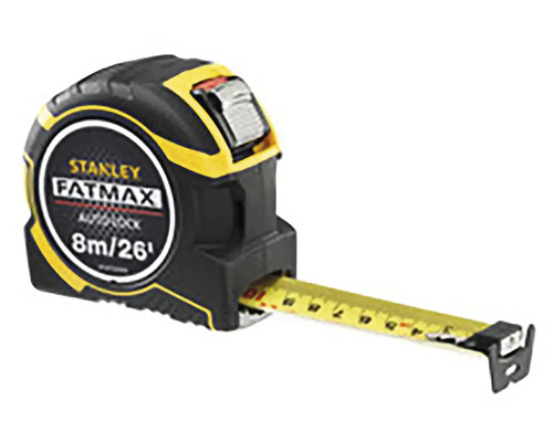 Zvinovací meter Stanley Fatmax s dĺžkou 8 metrov