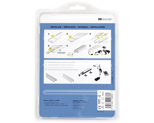Sada LED pásikov FK Technics 3 metre 24 W
