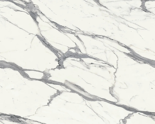 Dlaždica so vzhľadom mramoru a sivými žilami