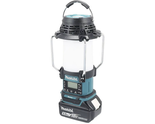 Akumulátorové stavebné svietidlo Makita s funkciou rádia