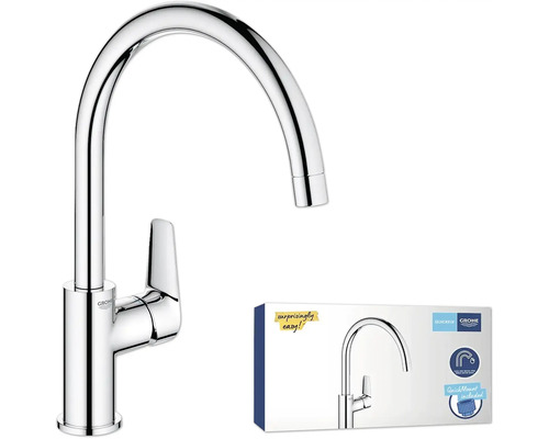 Kuchynská batéria z kovu s vysokým výtokom