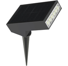 Solárna lampa so zemným hrotom