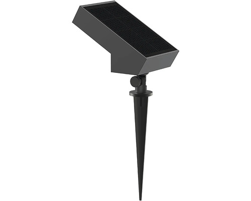 Solárna lampa so zemným hrotom