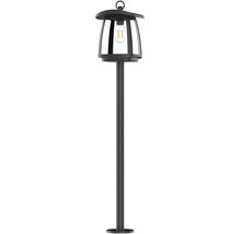Záhradná lampa s LED žiarovkou