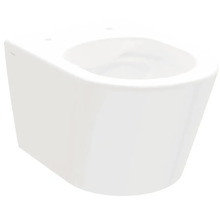Závesné WC zo sanitárnej keramiky