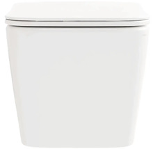Závesné hlboké splachovacie WC s uzavretým splachovacím kruhom