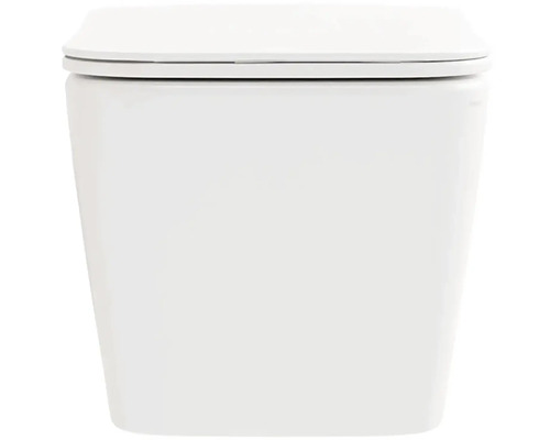 Závesné hlboké splachovacie WC s uzavretým splachovacím kruhom