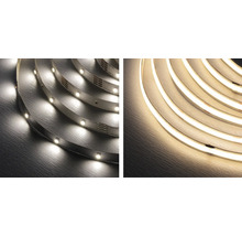 LED pásik so svetelnými bodmi a LED flexibilnou páskou na povrchu