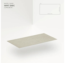 Vzor dlaždice Massi Sand WMT 546C Concrete, 1200 x 600 mm
