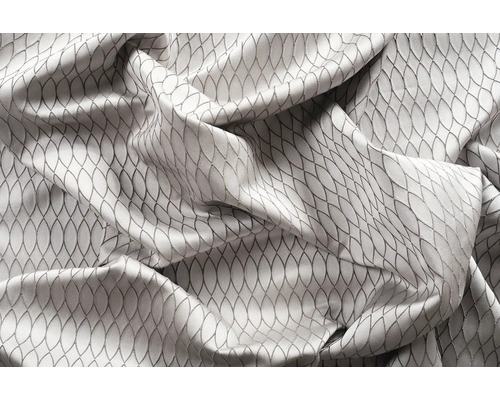 Dekoračná látka so vzorom v tvare štylizovaných listov