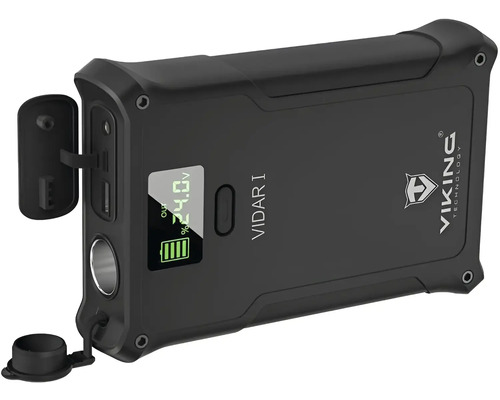 Prenosná napájacia stanica Viking Vidar I s portami a LCD displejom