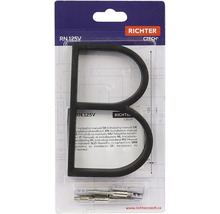 Číslo domu písmeno B vrátane upevňovacieho materiálu