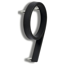 Číslo domu 9 z kovu