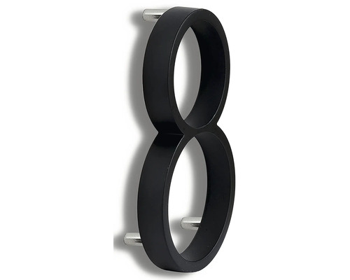 Číslo domu 8 z kovu