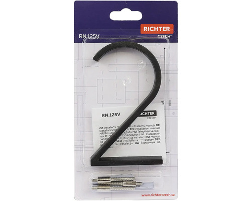 Číslo domu 2 od Richter Czech vrátane montážneho materiálu