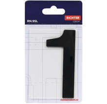 Číslo domu jeden z plastu v balení