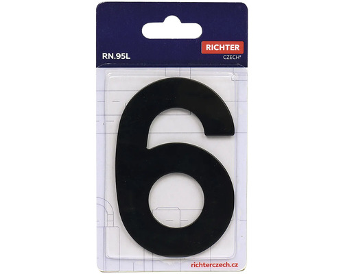 Číslo domu šesť od Richter Czech v blistri