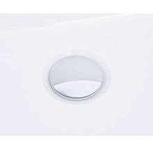 Detailný záber kúpeľňového odtoku