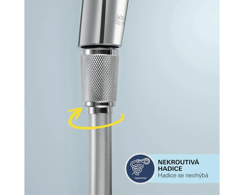Sprchová hadica Grohe s ochranou proti skrúteniu