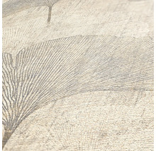 Detail tapety s motívom listov