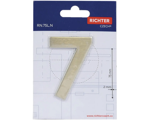 Richter Číslo domu 7, 75 milimetrov