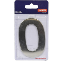 Číslo domu 0 z kovu od Richter Czech