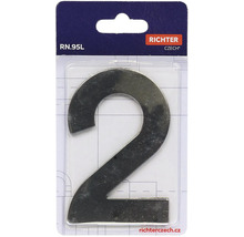 Číslo domu 2 z kovu od Richter Czech
