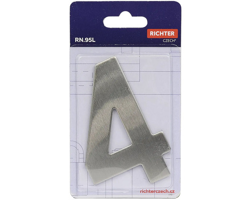 Domové číslo 4 z kovu