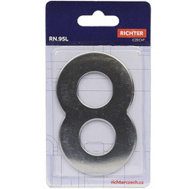 Číslo domu 8 z kovu