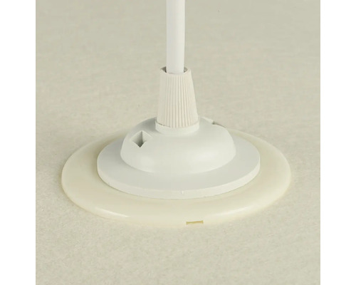 Podlahové upevnenie pre teleskopickú tyč