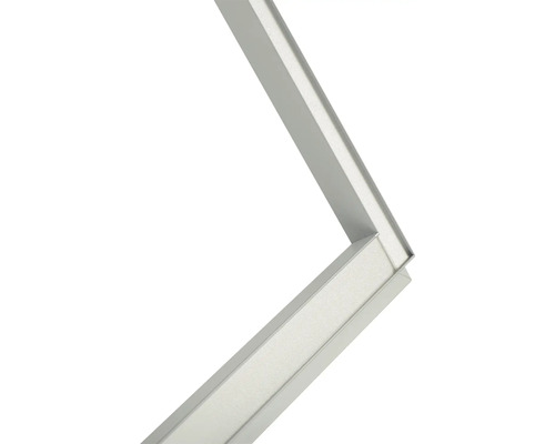 Detail rohového spoja LED profilu