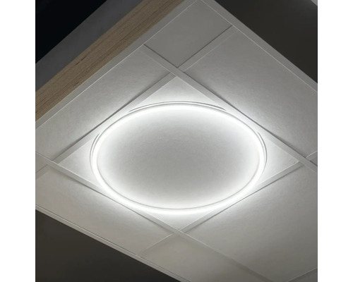 Stropný panel s kruhovým osvetlením