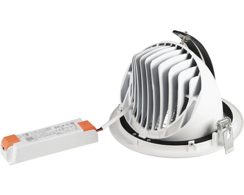 Vstavané bodové svietidlo s LED ovládačom do interiéru