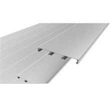 Hliníkové terasové dosky s ryhovaným povrchom