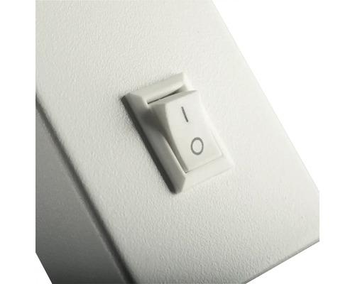 Detail vypínača so symbolom zapnutia a vypnutia