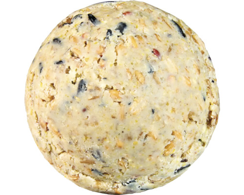 Guľa krmiva pre vtáky pre voľne žijúce vtáky