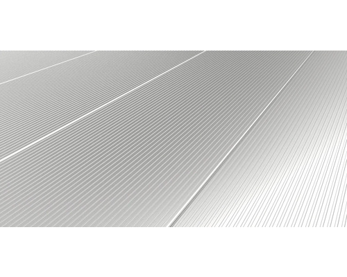 Hliníkový plech s ryhovaným povrchom