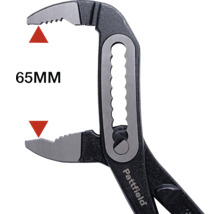 Kombinované kliešte Pattfield s maximálnou šírkou čeľustí 65 milimetrov