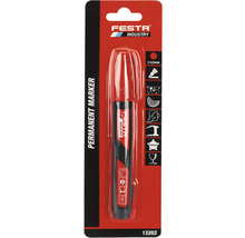 Permanentný popisovač Festa Industry, šírka stopy 2,2 až 5 milimetrov, vhodný na rôzne povrchy