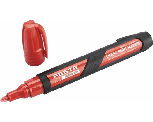 Festa Industry lakový popisovač s okrúhlym hrotom a šírkou čiary 2,5 mm