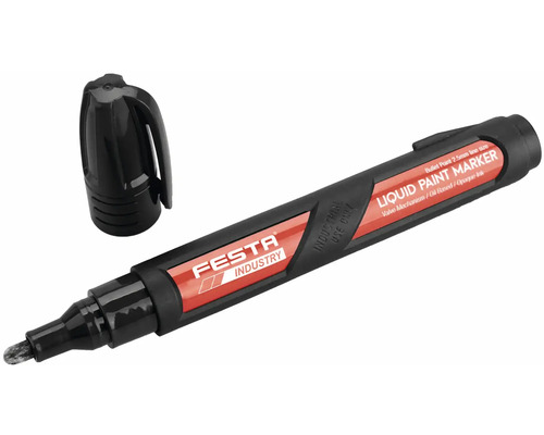 Festa Industry lakový popisovač so šírkou stopy 2,5 mm a zloženým viečkom