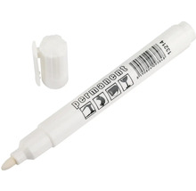 Permanentný popisovač so zloženým vrchnákom